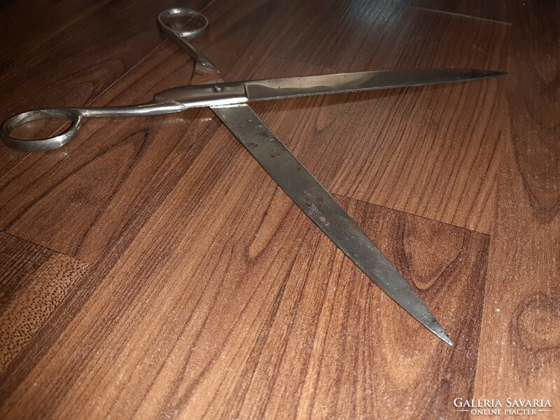 Antique scissors 26 cm.
