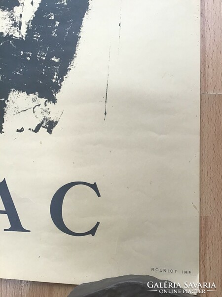 Régi eredeti RAOUL UBAC litográfia 1958-ból