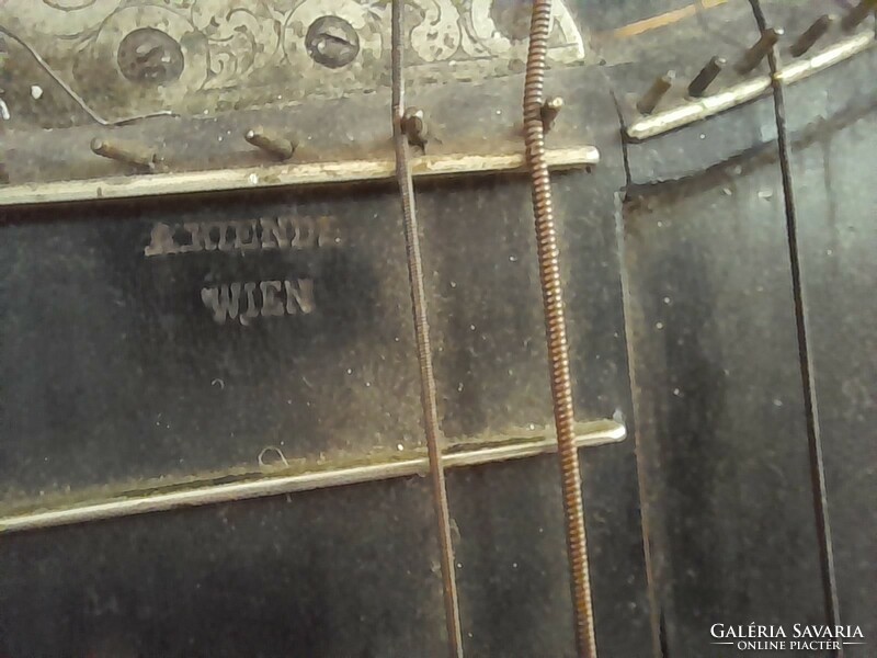 Antik Anton Kiendl 1816-1871 Citera,Mandolin Hangszer.