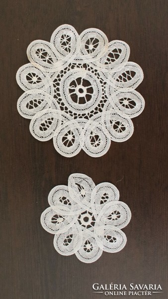 Old French lace. I would gladly recommend it for display, for collectors.