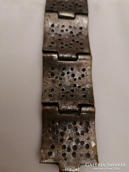 Industrial bronze bracelet