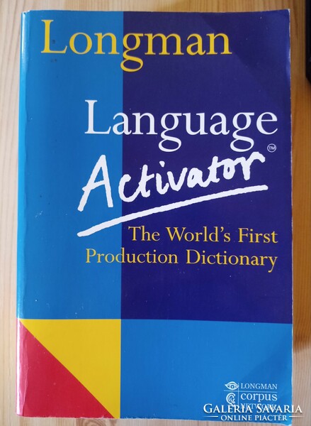 Longman language activator, English language book