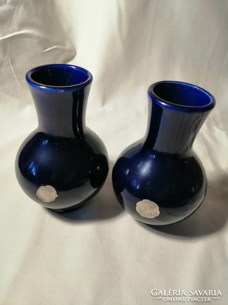 Hollóházi porcelán, Szakmári kobaltkék vázák