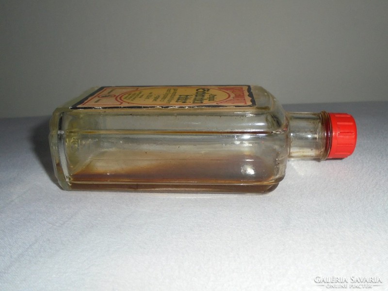 Retro gyógyszeres üveg palack - Svédcsepp - 1991-es