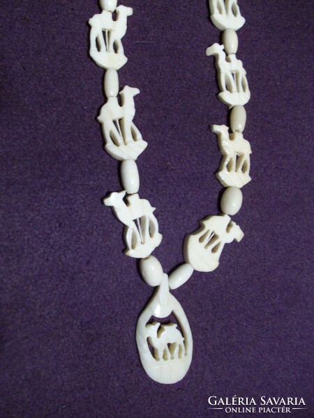 Bone necklace