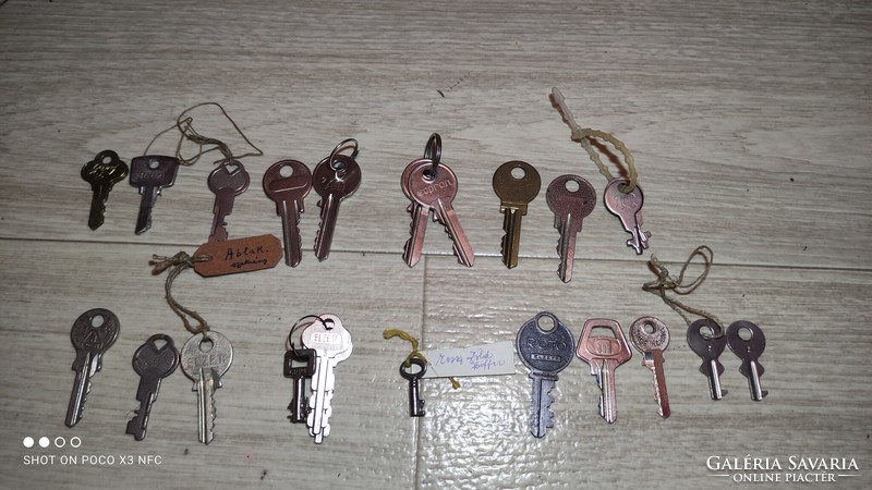 Economical key package for old key collectors