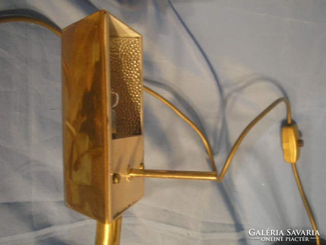 N25 marcel breuer style lamp rarity has been retrofitted with 12 volt high gloss painting test as well