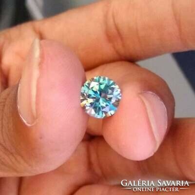 Kék moissanit labor gyémánt kövek Indiából