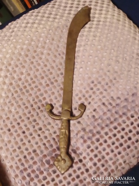 Bronze ornament / sword / 32cm 32000ft Óbuda