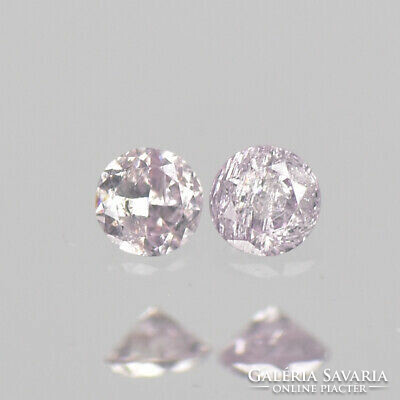 Valódi bevizsgált természetes pink gyémánt 0,05 ct Afrikából!