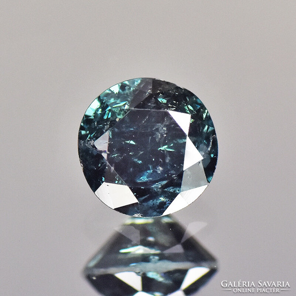 Real tested natural green diamond 0.42 ct from Africa!