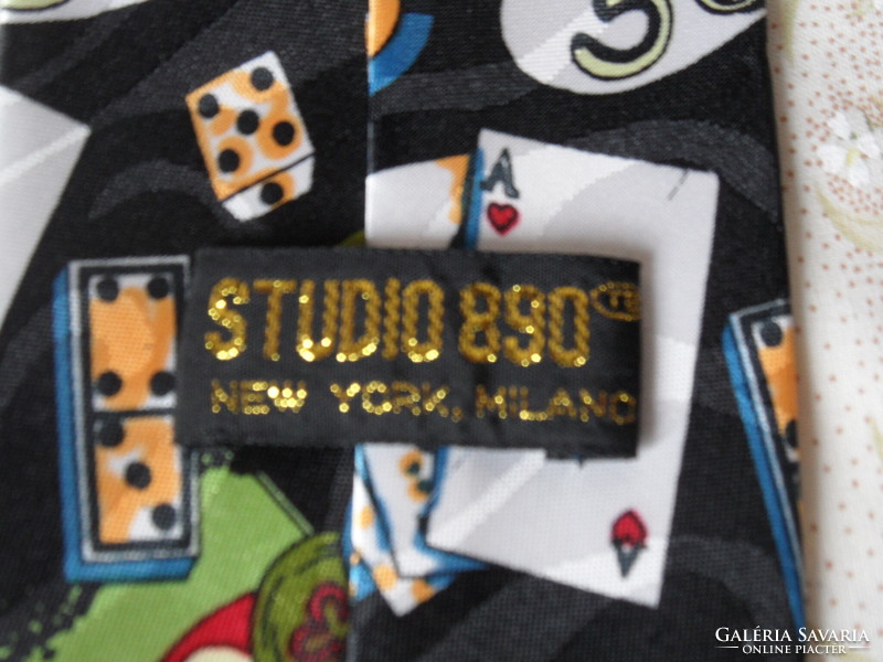 Studio 890 gambling, casino pattern tie