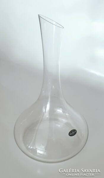 Luigi bormioli crystal decanter, decanting wine jug, pourer (2 liters)