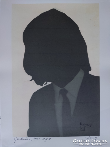 Gábor Tunyogi: graduation - digital print
