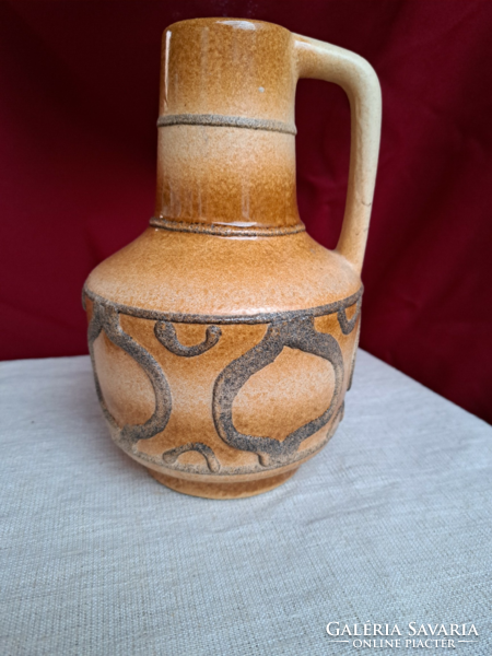 Beautiful retro veb haldensleben German ceramic vase collectible mid-century modern home decoration