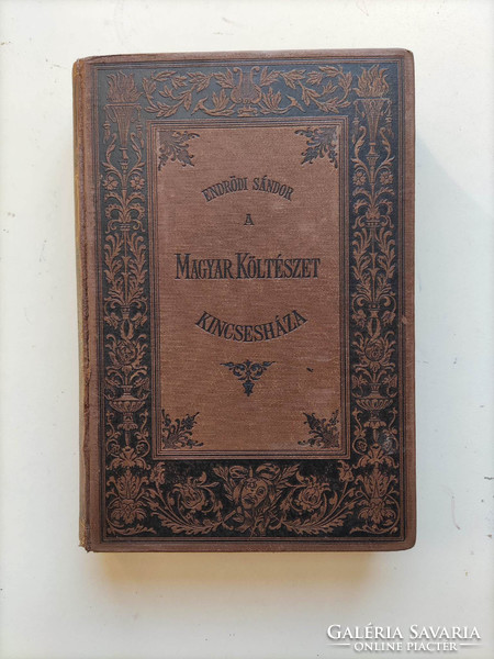 1.kiadás, Endrődi Sándor (szerk.): A Magyar Költészet Kincsesháza (1895, Athenaeum)