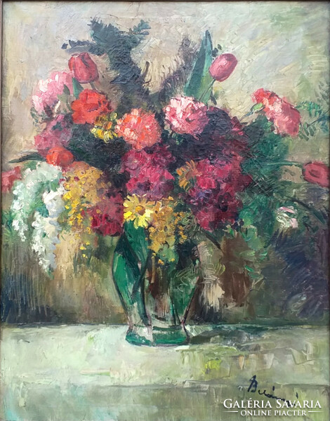 Viktor Belányi (1877-1955): spring bouquet