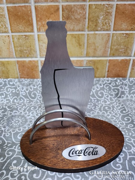 Retro Coca-Cola table drink plate and napkin holder