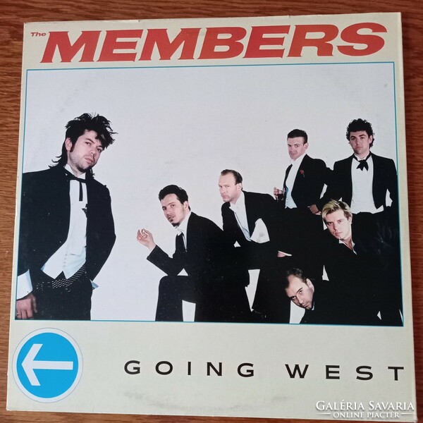 Vinyl record- the members-- going west
