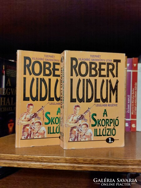 Robert Ludlum  5 regénye ,  - szépirodalmi könyv ,regény
