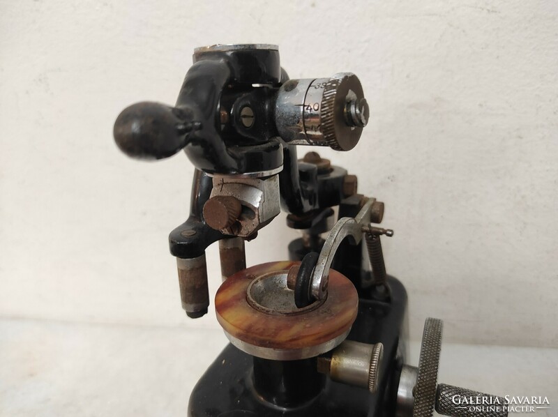 Antique optician tools ophthalmology glasses lens grinding machine 712 6533