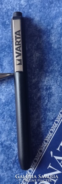 Varta ballpoint pen-shaped flashlight.