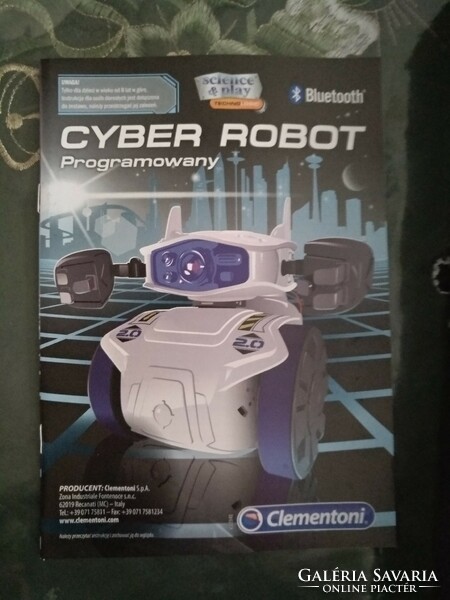 Cyber robot, Bluetooth-al, okostelefonról működik, tudományos játék, Alkudható
