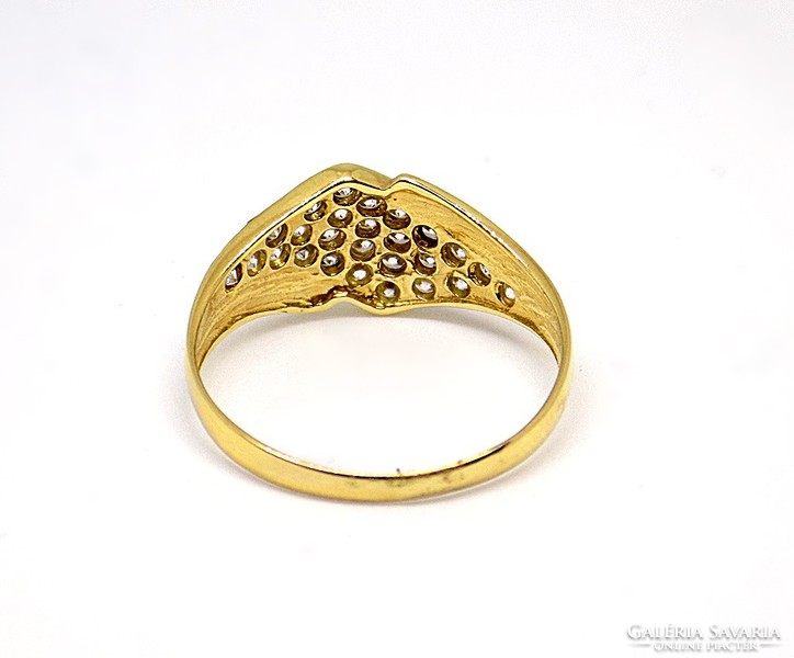 Köves arany gyűrű (ZAL-Au78259)