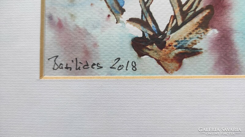 Basilides' watercolor