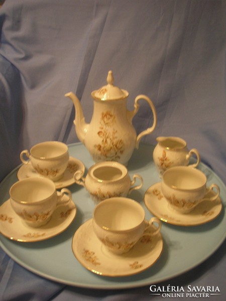 U11 Bernadotte monarchy coffee and tea set, flawless display case quality, 12 pieces available as a gift