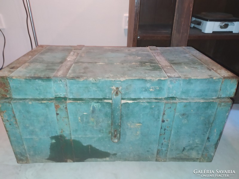 Old chest soldier's chest