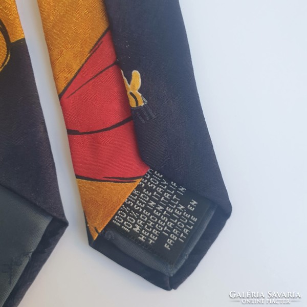 Disney vintage " Winnie Pooh " méhecskékkel, The Rack, selyem nyakkendő