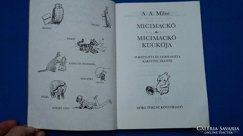 Milne: Micimackó - Micimackó kuckója - foltos (fotózva)