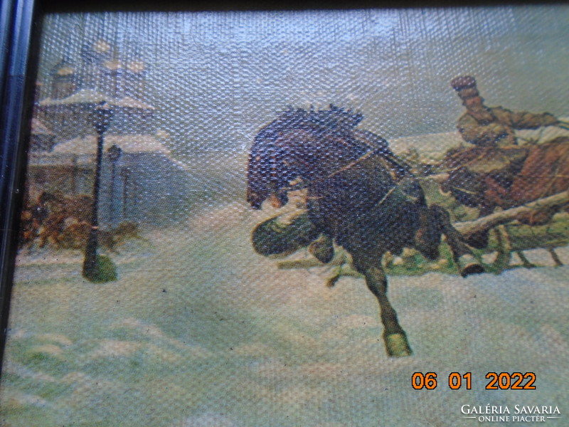 TROJKA 1880, Josef Chelmonski olaj-vászon festményének múzeumi másolata