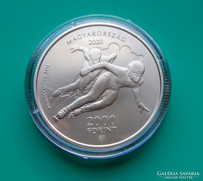 2020 - 125th anniversary of the founding of mob - 2000 HUF commemorative coin - in capsule + mnb description