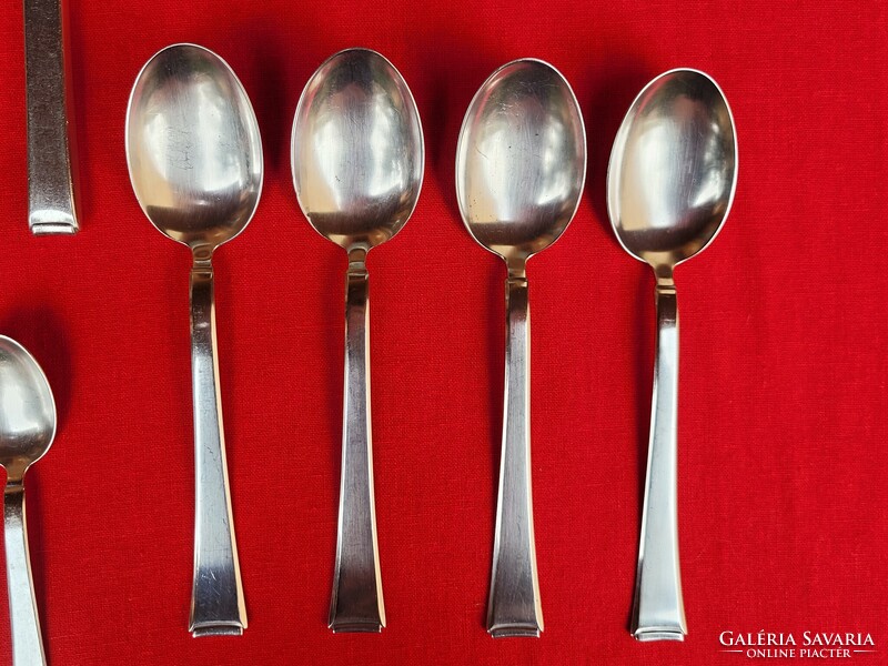 Wmf patent silver alloy 4 person cutlery set art deco