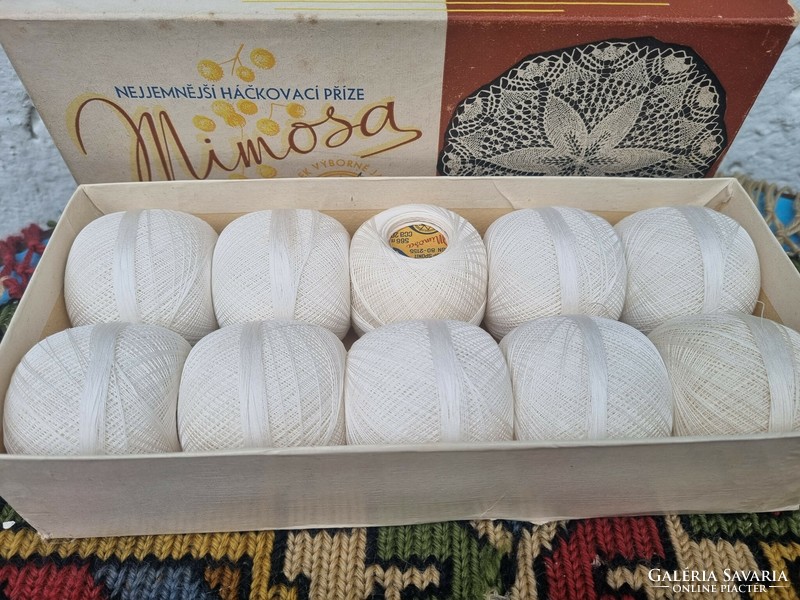 Mimosa embroidery thread 10 pcs