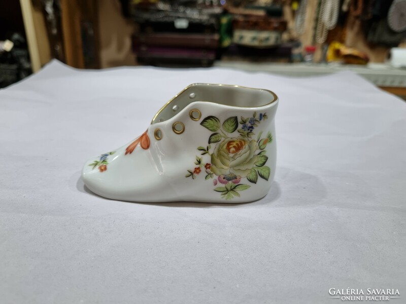 Herend porcelain shoes