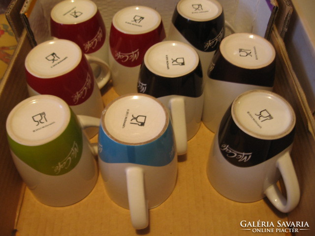 McCafe vegyes színes bögrék 2012