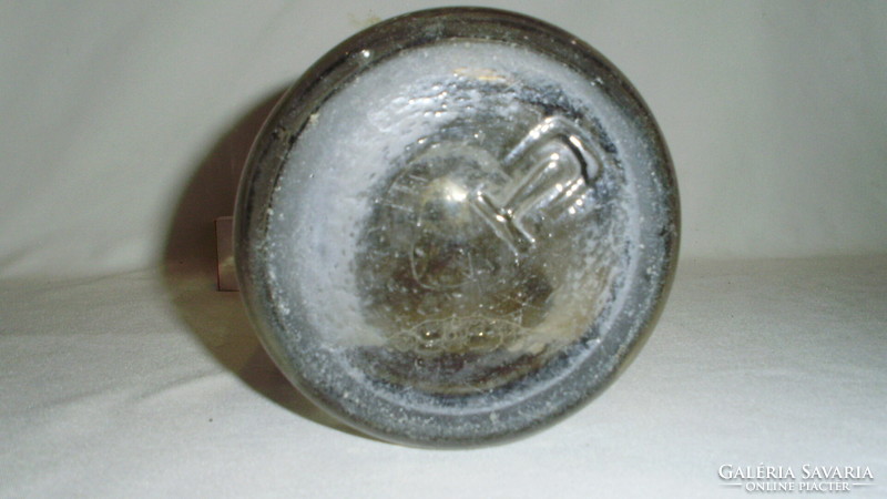 Old soda bottle with inscription 