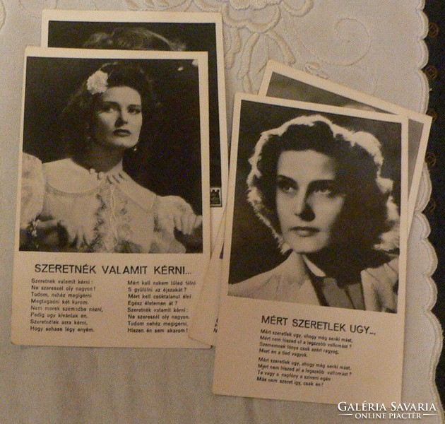 Katalin Karády postcards