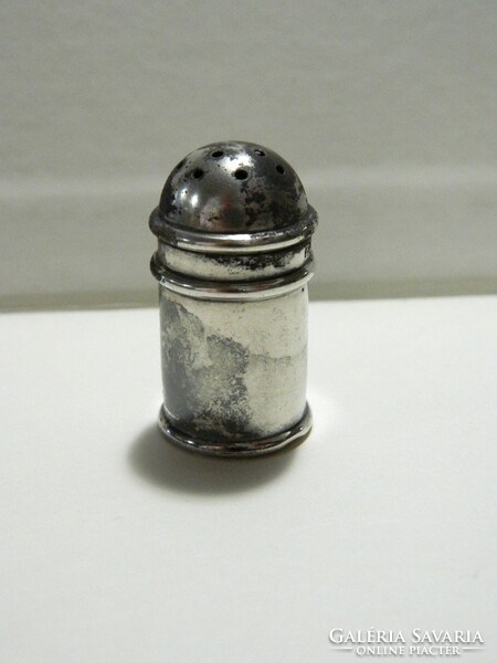 Edwin Joseph Houlston Ltd. 1928 Birmingham angol ezüst kisméretű art deco fűszertartó