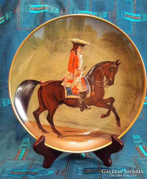 Military porcelain decorative plate, wall plate 1 (m3351)