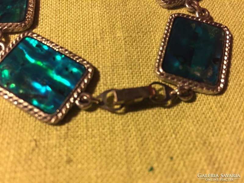 Beautiful turquoise bijou bracelet, fire enamel (8 féd)