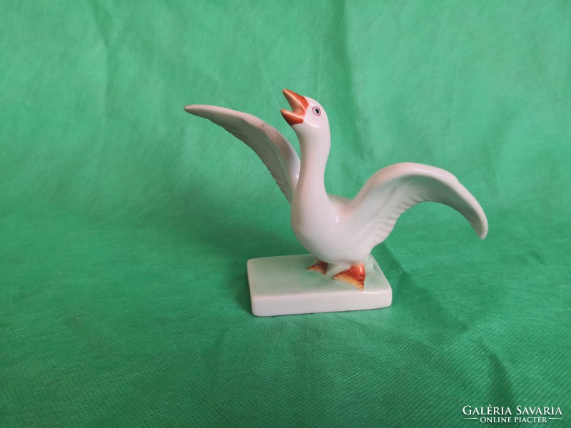 Herend porcelain goose, goose