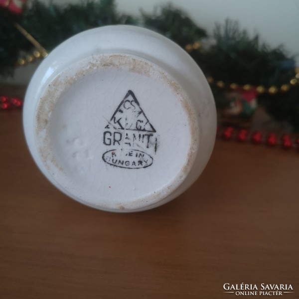 KISLŐD - Városlődi majolika, Kézzel festett gránit porcelán kiöntő