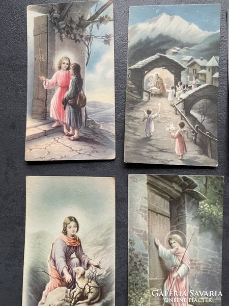 Black Friday discount*** holy images and prayer cards from the 1940s that can be collected in old Catholic prayer books