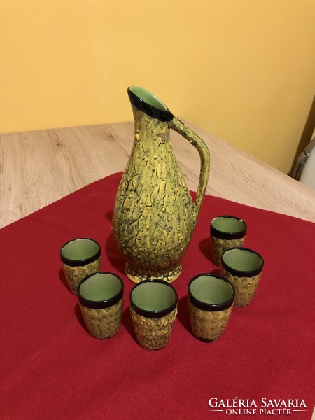 Retro ceramic drink set