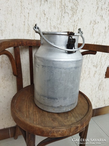 Milk jug, aluminum, 10 liters