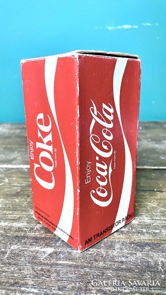 Retro coca cola design radio